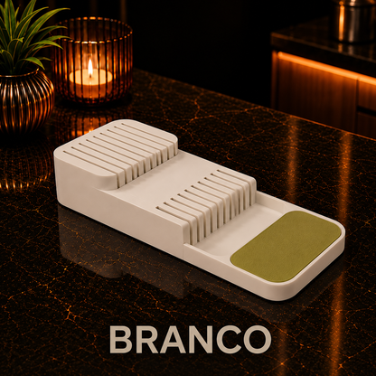 Knife Drawer Organizer - Practical Separation, Food-Grade PP Storage Box