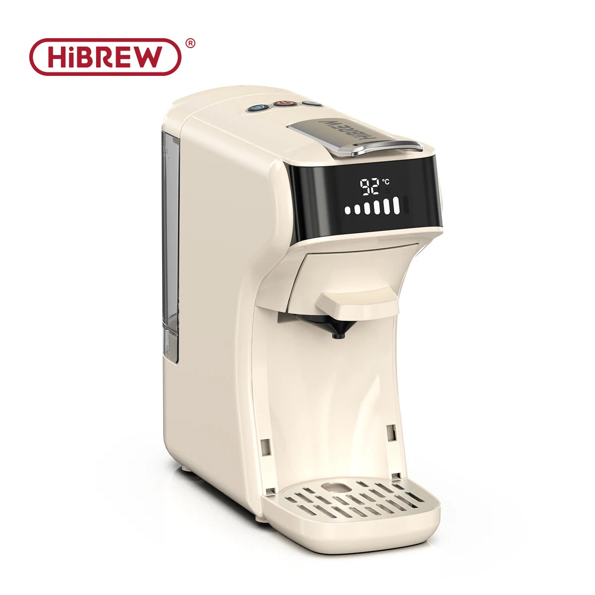 Máquina de Café HiBREW H1B 6 em 1 – 20 bar, Cápsulas Nespresso/Dolce Gusto e Café Moído