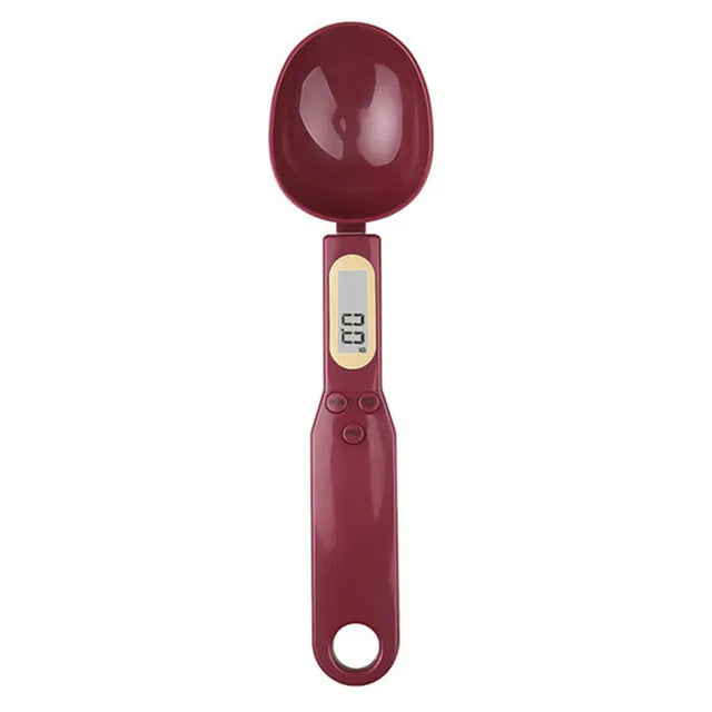 Colher Balança Digital Mini kitchya – 0.1g-500g, LCD, para Café, Leite e Farinha