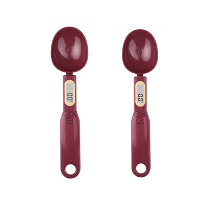 Colher Balança Digital Mini kitchya – 0.1g-500g, LCD, para Café, Leite e Farinha