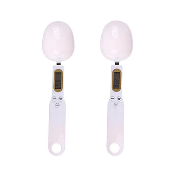 Colher Balança Digital Mini kitchya – 0.1g-500g, LCD, para Café, Leite e Farinha
