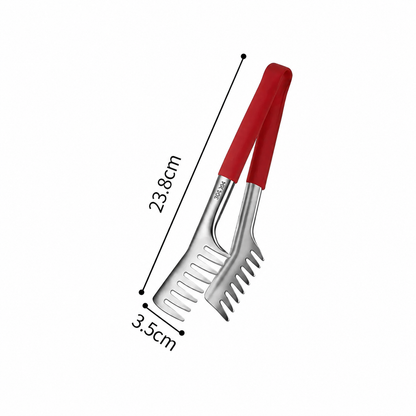 Pinça de Cozinha Aço Inoxidável 304 – Resistente ao Calor