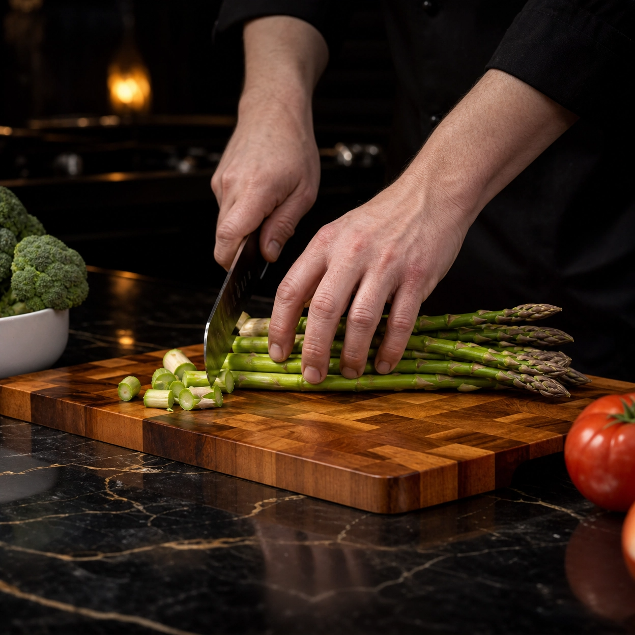 Premium Acacia Wood Double-Sided Chopping Board – Non-Slip and Moisture-Proof
