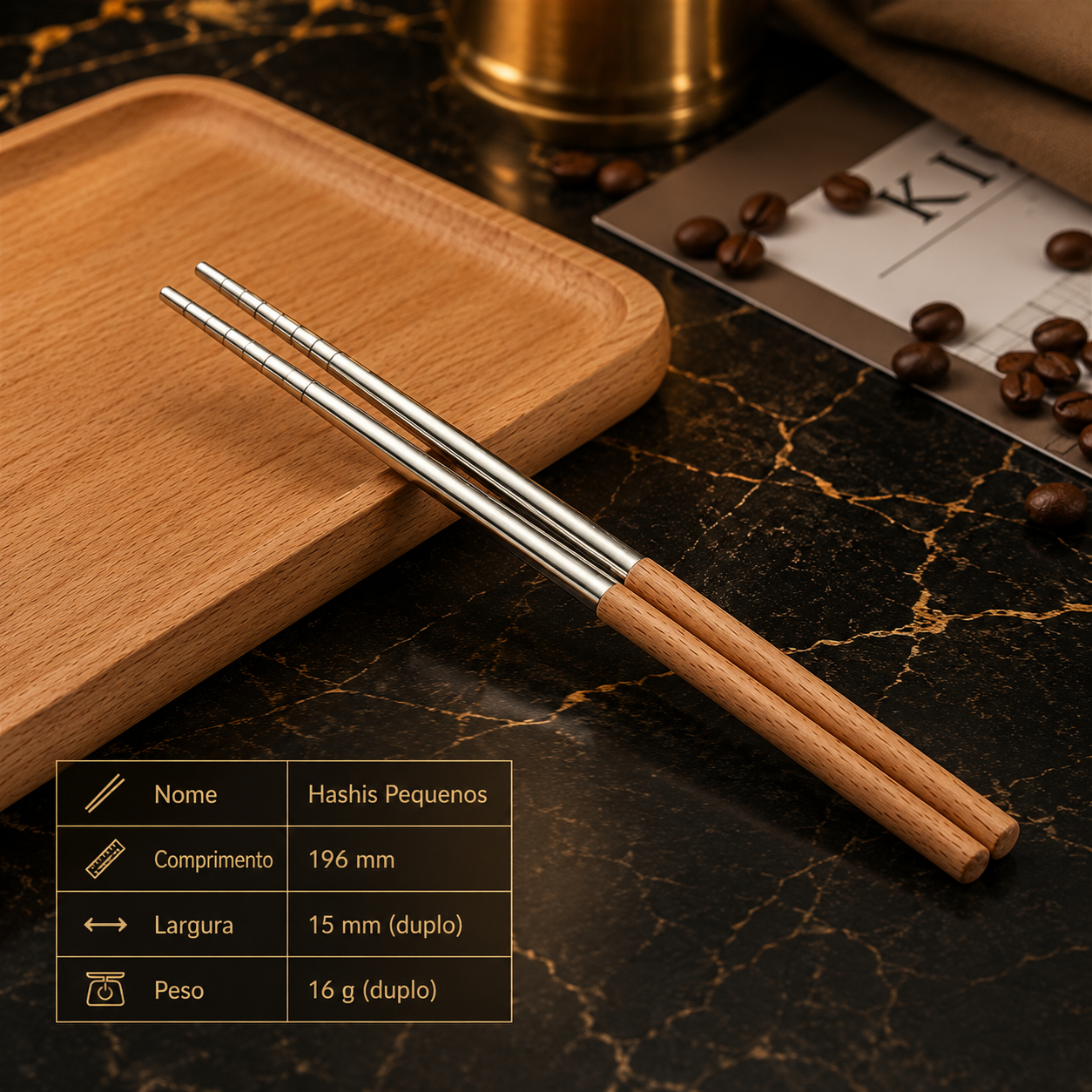 Western Stainless Steel Cutlery with Beechwood Handle – Knife, Fork, Spoon Set