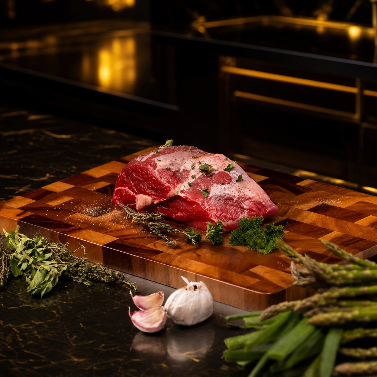 Premium Acacia Wood Double-Sided Chopping Board – Non-Slip and Moisture-Proof